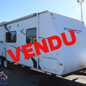 Streamlite 25 TSS 2010 LM Cossette inc. vr roulotte fifth wheel caravane rv travel trailer - cherokee grey wolf pup kodiak aspen trail arctic wolf alpha wolf cub apex nano