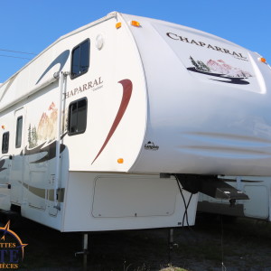 Chaparral 340 QB 2008 - LM Cossette inc. vr roulotte fifth wheel caravane rv travel trailer - cherokee grey wolf wolf pup kodiak apex arctic wolf