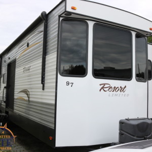 Resort 41 BHL 2015- LM Cossette inc. vr roulotte fifth wheel caravane rv travel trailer
