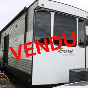 Resort 41 BHL 2015 -LM Cossette inc. vr roulotte fifth wheel caravane rv travel trailer
