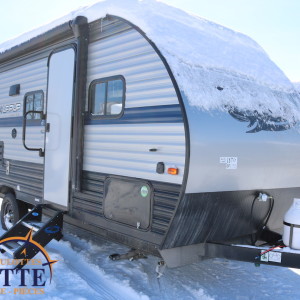 Wolf Pup 18 TO 2019 - LM Cossette inc. vr roulotte fifth wheel caravane rv travel trailer - cherokee grey wolf pup kodiak aspen trail arctic wolf alpha wolf cub apex nano