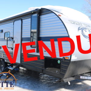 Grey Wolf 23 DBH 2019 -LM Cossette inc. vr roulotte fifth wheel caravane rv travel trailer - cherokee grey wolf pup kodiak aspen trail arctic wolf alpha wolf cub apex nano