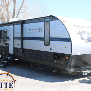 Cherokee 294 RR 2019 LM Cossette inc. vr roulotte fifth wheel caravane rv travel trailer - cherokee grey wolf pup kodiak aspen trail arctic wolf alpha wolf cub apex nano