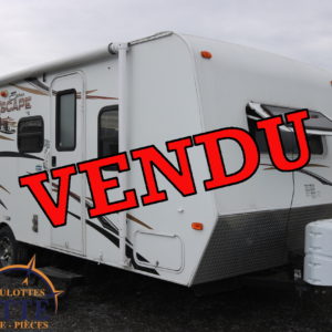 Escape Spree E196S 2013 -LM Cossette inc. vr roulotte fifth wheel caravane rv travel trailer - cherokee grey wolf pup kodiak aspen trail arctic wolf alpha wolf cub apex nano
