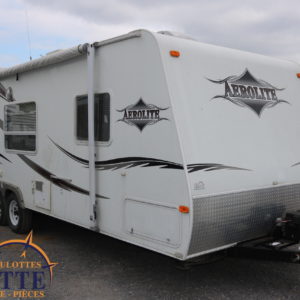 Aerolite 24 RB-SL 2006 -LM Cossette inc. vr roulotte fifth wheel caravane rv travel trailer - cherokee grey wolf pup kodiak aspen trail arctic wolf alpha wolf cub apex nano
