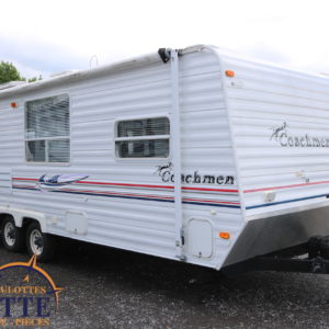 Coachmen 24 QB 2005 -LM Cossette inc. vr roulotte fifth wheel caravane rv travel trailer - cherokee grey wolf pup kodiak aspen trail arctic wolf alpha wolf cub apex nano-fond ancien