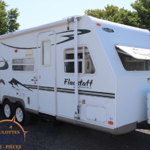 Flagstaff 25 FS 2006 -LM Cossette inc. vr roulotte fifth wheel caravane rv travel trailer - cherokee grey wolf pup kodiak aspen trail arctic wolf alpha wolf cub apex nano roulotte a vendre trois-rivières