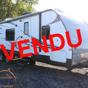 Sunset Trail 29 QB 2012-LM Cossette inc. vr roulotte fifth wheel caravane rv travel trailer - cherokee grey wolf pup kodiak aspen trail arctic wolf alpha wolf cub apex nano roulotte a vendre trois-rivières