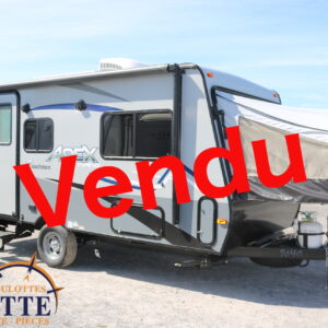 Apex Nano 15 X 2021-LM Cossette inc. vr roulotte fifth wheel caravane rv travel trailer - cherokee grey wolf pup kodiak aspen trail arctic wolf alpha wolf cub apex nano roulotte a vendre trois-rivières