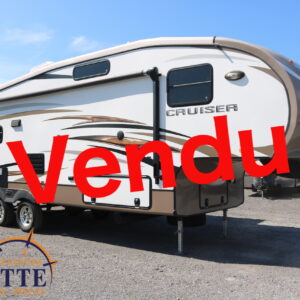 Cruiser 271 RLX 2013-LM Cossette inc. vr roulotte fifth wheel caravane rv travel trailer - cherokee grey wolf pup kodiak aspen trail arctic wolf alpha wolf cub apex nano roulotte a vendre trois-rivières
