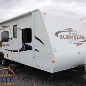 Surveyor SP280 2011 --LM Cossette inc. vr roulotte fifth wheel caravane rv travel trailer - cherokee grey wolf pup kodiak aspen trail arctic wolf alpha wolf cub apex nano roulotte a vendre trois-rivières