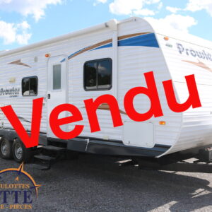 Prowler 27P BHS 2012-LM Cossette inc. vr roulotte fifth wheel caravane rv travel trailer - cherokee grey wolf pup kodiak aspen trail arctic wolf alpha wolf cub apex nano roulotte a vendre trois-rivières
