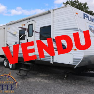 Puma 29 DSRE 2012-LM Cossette inc. vr roulotte fifth wheel caravane rv travel trailer - cherokee grey wolf pup kodiak aspen trail arctic wolf alpha wolf cub apex nano roulotte a vendre trois-rivières