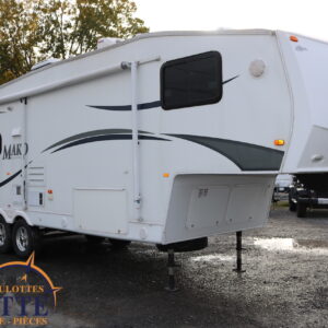 Mako 27 FRBW 2011 --LM Cossette inc. vr roulotte fifth wheel caravane rv travel trailer - cherokee grey wolf pup kodiak aspen trail arctic wolf alpha wolf cub apex nano roulotte a vendre trois-rivières