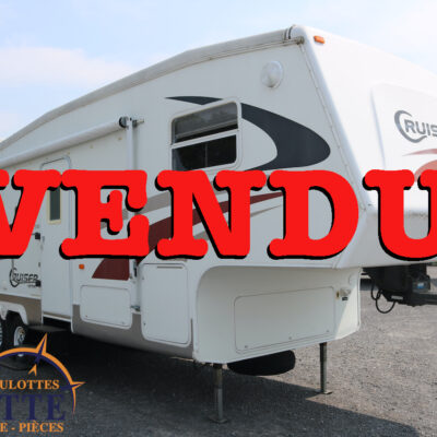 Cruiser 28 BH 2005-LM Cossette inc. vr-roulotte-fifth wheel-cargo-arctic wolf -Remote-Clipper-cherokee-grey wolf-wolf pup-kodiak cub-aspen trail-dutchmen-forest river-freedom express select-coachmen-apex nano -Trois-Rivières