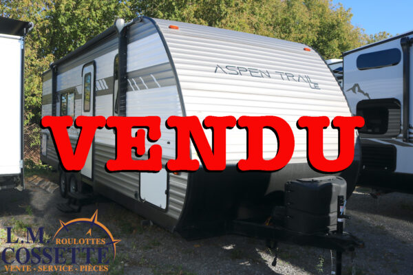 Aspen Trail 25 BH 2023-LM Cossette inc. vr-roulotte-fifth wheel-cargo-arctic wolf -Remote-Clipper-cherokee-grey wolf-wolf pup-kodiak cub-aspen trail-dutchmen-forest river-freedom express select-coachmen-apex nano -Trois-Rivières