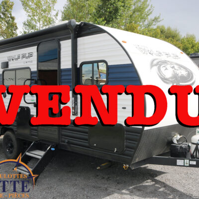 Wolf Pup 17 JG 2023-LM Cossette inc. vr-roulotte-fifth wheel-cargo-arctic wolf -Remote-Clipper-cherokee-grey wolf-wolf pup-kodiak cub-aspen trail-dutchmen-forest river-freedom express select-coachmen-apex nano -Trois-Rivières