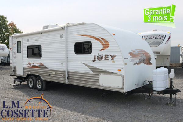 Joey 260 2012-LM Cossette inc. vr-roulotte-fifth wheel-cargo-arctic wolf -Remote-Clipper-cherokee-grey wolf-wolf pup-kodiak cub-aspen trail-dutchmen-forest river-freedom express select-coachmen-apex nano -Trois-Rivières