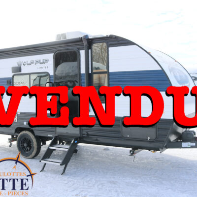 Wolf Pup 16 CW 2023-LM Cossette inc. vr-roulotte-fifth wheel-cargo-arctic wolf -Remote-Clipper-cherokee-grey wolf-wolf pup-kodiak cub-aspen trail-dutchmen-forest river-freedom express select-coachmen-apex nano -Trois-Rivières