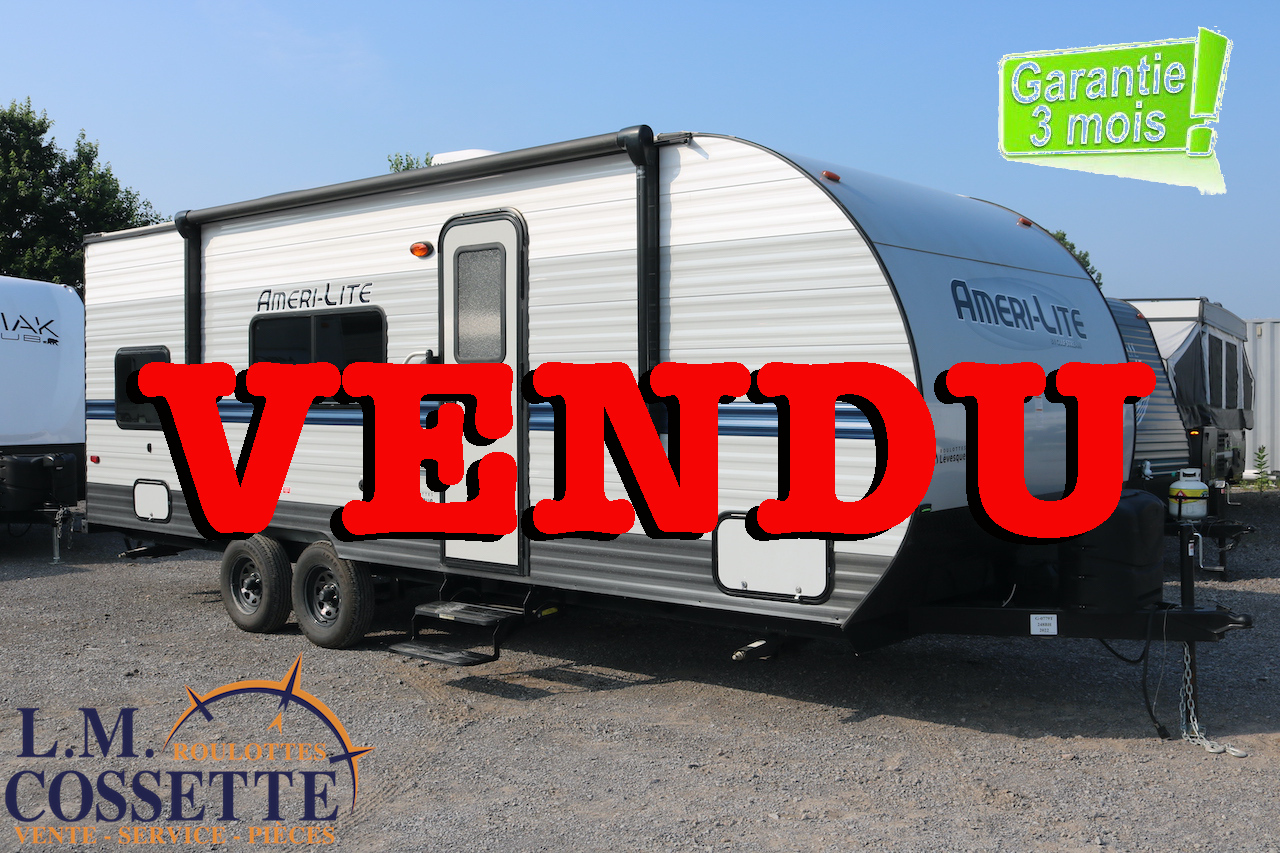 Ameri-Lite 248 BH 2022-LM Cossette inc. vr-roulotte-fifth wheel-cargo-arctic wolf -Remote-Clipper-cherokee-grey wolf-wolf pup-kodiak cub-aspen trail-dutchmen-forest river-freedom express select-coachmen-apex nano -Trois-Rivières