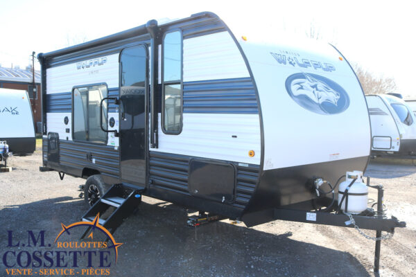 Wolf Pup 16 FQ 2024-LM Cossette inc. vr-roulotte-fifth wheel-cargo-arctic wolf -Remote-Clipper-cherokee-grey wolf-wolf pup-kodiak cub-aspen trail-dutchmen-forest river-freedom express select-coachmen-apex nano -Trois-Rivières