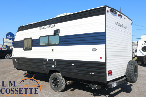 Wolf Pup 16 FQ 2024-LM Cossette inc. vr-roulotte-fifth wheel-cargo-arctic wolf -Remote-Clipper-cherokee-grey wolf-wolf pup-kodiak cub-aspen trail-dutchmen-forest river-freedom express select-coachmen-apex nano -Trois-Rivières