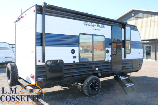 Wolf Pup 16 FQ 2024-LM Cossette inc. vr-roulotte-fifth wheel-cargo-arctic wolf -Remote-Clipper-cherokee-grey wolf-wolf pup-kodiak cub-aspen trail-dutchmen-forest river-freedom express select-coachmen-apex nano -Trois-Rivières