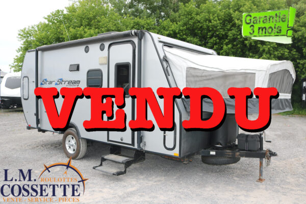 Starstream SS 18 RB 2008-LM Cossette inc. vr-roulotte-fifth wheel-cargo-arctic wolf -Remote-Clipper-cherokee-grey wolf-wolf pup-kodiak cub-aspen trail-dutchmen-forest river-freedom express select-coachmen-apex nano -Trois-Rivières