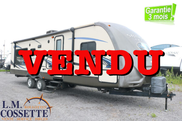 Sunset Trail 30 RE 2013-LM Cossette inc. vr-roulotte-fifth wheel-cargo-arctic wolf -Remote-Clipper-cherokee-grey wolf-wolf pup-kodiak cub-aspen trail-dutchmen-forest river-freedom express select-coachmen-apex nano -Trois-Rivières