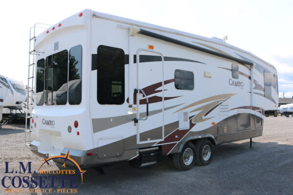 Cameo 32 SB2 2008-LM Cossette inc. vr-roulotte-fifth wheel-cargo-arctic wolf -Remote-Clipper-cherokee-grey wolf-wolf pup-kodiak cub-aspen trail-dutchmen-forest river-freedom express select-coachmen-apex nano -Trois-Rivières