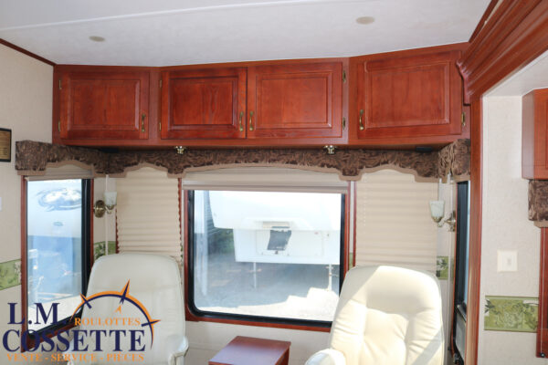 Cameo 32 SB2 2008-LM Cossette inc. vr-roulotte-fifth wheel-cargo-arctic wolf -Remote-Clipper-cherokee-grey wolf-wolf pup-kodiak cub-aspen trail-dutchmen-forest river-freedom express select-coachmen-apex nano -Trois-Rivières