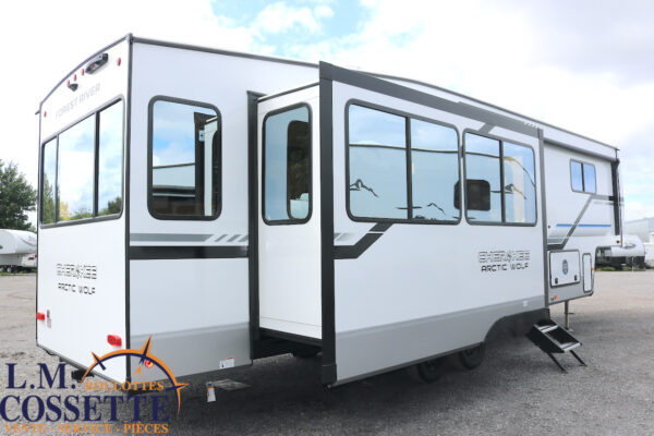 Arctic Wolf 3250 Suite 2025-LM Cossette inc. vr-roulotte-fifth wheel-cargo-arctic wolf -Remote-Clipper-cherokee-grey wolf-wolf pup-kodiak cub-aspen trail-dutchmen-forest river-freedom express select-coachmen-apex nano -Trois-Rivières