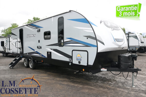 Alpha Wolf 26 RB 2022-LM Cossette inc. vr-roulotte-fifth wheel-cargo-arctic wolf -Remote-Clipper-cherokee-grey wolf-wolf pup-kodiak cub-aspen trail-dutchmen-forest river-freedom express select-coachmen-apex nano -Trois-Rivières