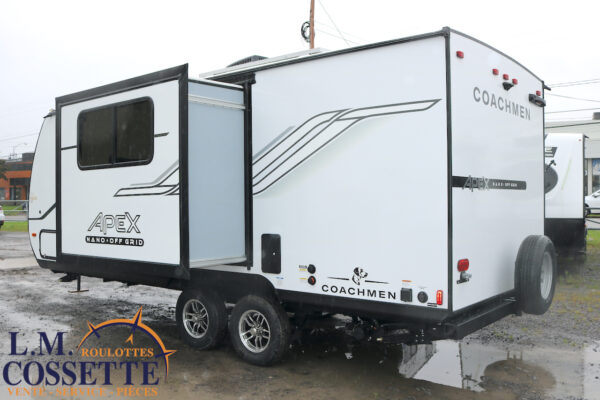 Apex Nano 203 RBK 2025-LM Cossette inc. vr-roulotte-fifth wheel-cargo-arctic wolf -Remote-Clipper-cherokee-grey wolf-wolf pup-kodiak cub-aspen trail-dutchmen-forest river-freedom express select-coachmen-apex nano -Trois-Rivières