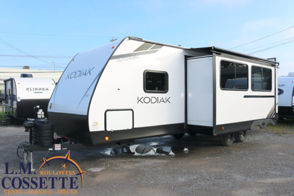 Kodiak 280 BHSL 2025-LM Cossette inc. vr-roulotte-fifth wheel-cargo-arctic wolf -Remote-Clipper-cherokee-grey wolf-wolf pup-kodiak cub-aspen trail-dutchmen-forest river-freedom express select-coachmen-apex nano -Trois-Rivières