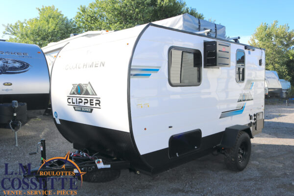 Clipper 12000 ROK 2025-LM Cossette inc. vr-roulotte-fifth wheel-cargo-arctic wolf -Remote-Clipper-cherokee-grey wolf-wolf pup-kodiak cub-aspen trail-dutchmen-forest river-freedom express select-coachmen-apex nano -Trois-Rivières