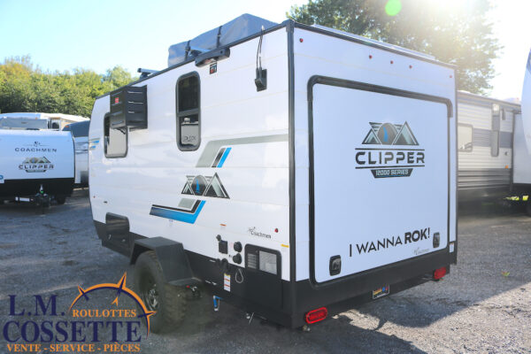 Clipper 12000 ROK 2025-LM Cossette inc. vr-roulotte-fifth wheel-cargo-arctic wolf -Remote-Clipper-cherokee-grey wolf-wolf pup-kodiak cub-aspen trail-dutchmen-forest river-freedom express select-coachmen-apex nano -Trois-Rivières