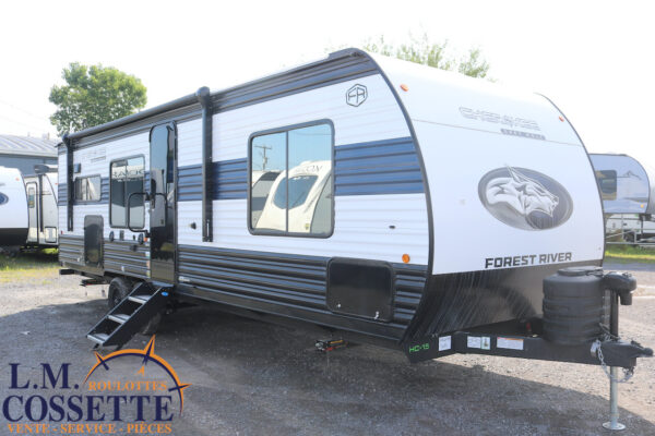 Grey Wolf 26 SS 2025-LM Cossette inc. vr-roulotte-fifth wheel-cargo-arctic wolf -Remote-Clipper-cherokee-grey wolf-wolf pup-kodiak cub-aspen trail-dutchmen-forest river-freedom express select-coachmen-apex nano -Trois-Rivières