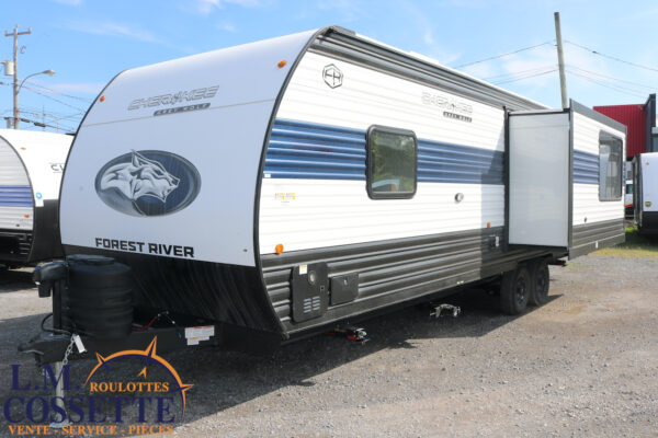 Grey Wolf 26 SS 2025-LM Cossette inc. vr-roulotte-fifth wheel-cargo-arctic wolf -Remote-Clipper-cherokee-grey wolf-wolf pup-kodiak cub-aspen trail-dutchmen-forest river-freedom express select-coachmen-apex nano -Trois-Rivières