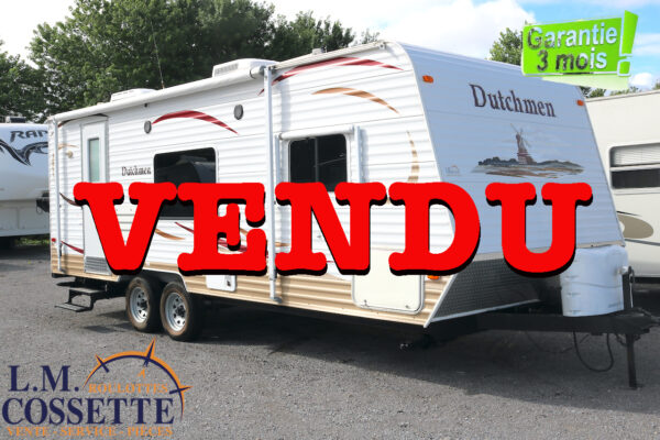 Dutchmen 25 CGS 2008-LM Cossette inc. vr-roulotte-fifth wheel-cargo-arctic wolf -Remote-Clipper-cherokee-grey wolf-wolf pup-kodiak cub-aspen trail-dutchmen-forest river-freedom express select-coachmen-apex nano -Trois-Rivières