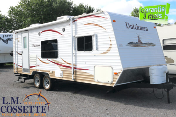 Dutchmen 25 CGS 2008-LM Cossette inc. vr-roulotte-fifth wheel-cargo-arctic wolf -Remote-Clipper-cherokee-grey wolf-wolf pup-kodiak cub-aspen trail-dutchmen-forest river-freedom express select-coachmen-apex nano -Trois-Rivières