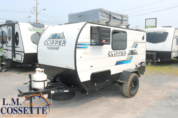 Clipper 9000 ROK 2025-LM Cossette inc. vr-roulotte-fifth wheel-cargo-arctic wolf -Remote-Clipper-cherokee-grey wolf-wolf pup-kodiak cub-aspen trail-dutchmen-forest river-freedom express select-coachmen-apex nano -Trois-Rivières