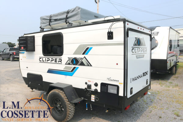 Clipper 9000 ROK 2025-LM Cossette inc. vr-roulotte-fifth wheel-cargo-arctic wolf -Remote-Clipper-cherokee-grey wolf-wolf pup-kodiak cub-aspen trail-dutchmen-forest river-freedom express select-coachmen-apex nano -Trois-Rivières