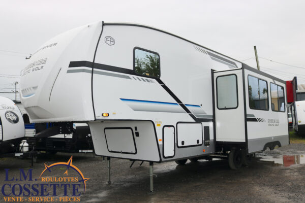 Arctic Wolf 287 BH 2025-LM Cossette inc. vr-roulotte-fifth wheel-cargo-arctic wolf -Remote-Clipper-cherokee-grey wolf-wolf pup-kodiak cub-aspen trail-dutchmen-forest river-freedom express select-coachmen-apex nano -Trois-Rivières