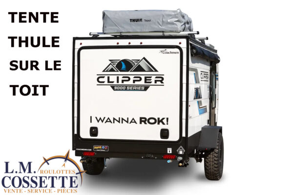 Clipper 12000 ROK 2025-LM Cossette inc. vr-roulotte-fifth wheel-cargo-arctic wolf -Remote-Clipper-cherokee-grey wolf-wolf pup-kodiak cub-aspen trail-dutchmen-forest river-freedom express select-coachmen-apex nano -Trois-Rivières