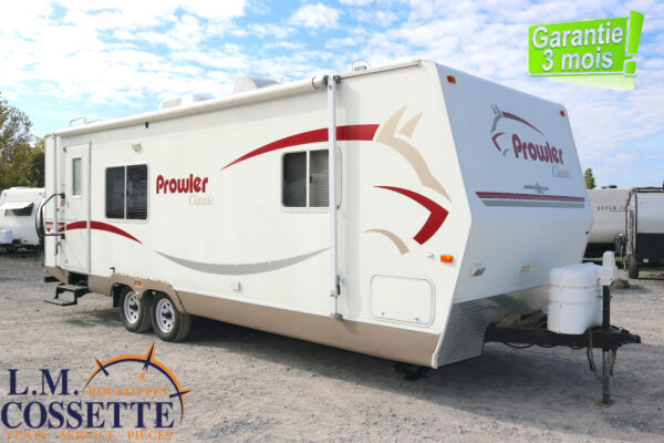 Prowler 240 RL 2007-LM Cossette inc. vr-roulotte-fifth wheel-cargo-arctic wolf -Remote-Clipper-cherokee-grey wolf-wolf pup-kodiak cub-aspen trail-dutchmen-forest river-freedom express select-coachmen-apex nano -Trois-Rivières