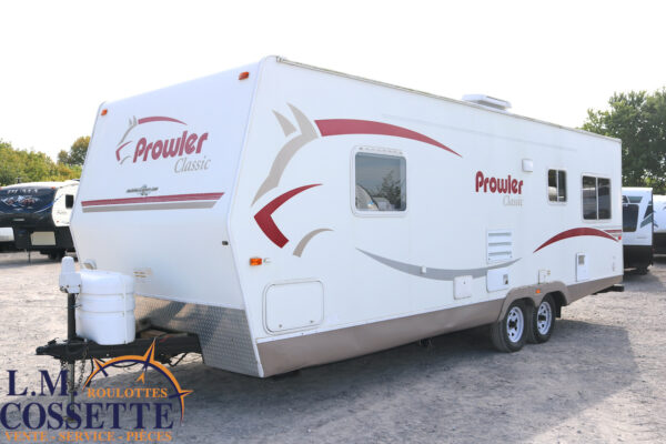 Prowler 240 RL 2007-LM Cossette inc. vr-roulotte-fifth wheel-cargo-arctic wolf -Remote-Clipper-cherokee-grey wolf-wolf pup-kodiak cub-aspen trail-dutchmen-forest river-freedom express select-coachmen-apex nano -Trois-Rivières