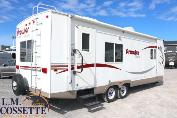 Prowler 240 RL 2007-LM Cossette inc. vr-roulotte-fifth wheel-cargo-arctic wolf -Remote-Clipper-cherokee-grey wolf-wolf pup-kodiak cub-aspen trail-dutchmen-forest river-freedom express select-coachmen-apex nano -Trois-Rivières