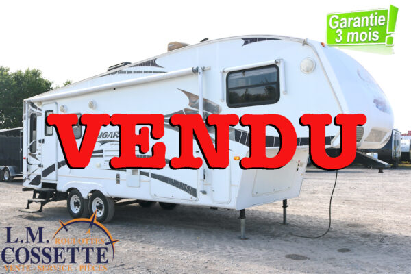 Cougar 276 RLS 2008-LM Cossette inc. vr-roulotte-fifth wheel-cargo-arctic wolf -Remote-Clipper-cherokee-grey wolf-wolf pup-kodiak cub-aspen trail-dutchmen-forest river-freedom express select-coachmen-apex nano -Trois-Rivières