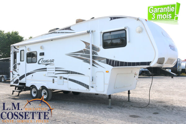 Cougar 276 RLS 2008 -LM Cossette inc. vr-roulotte-fifth wheel-cargo-arctic wolf -Remote-Clipper-cherokee-grey wolf-wolf pup-kodiak cub-aspen trail-dutchmen-forest river-freedom express select-coachmen-apex nano -Trois-Rivières